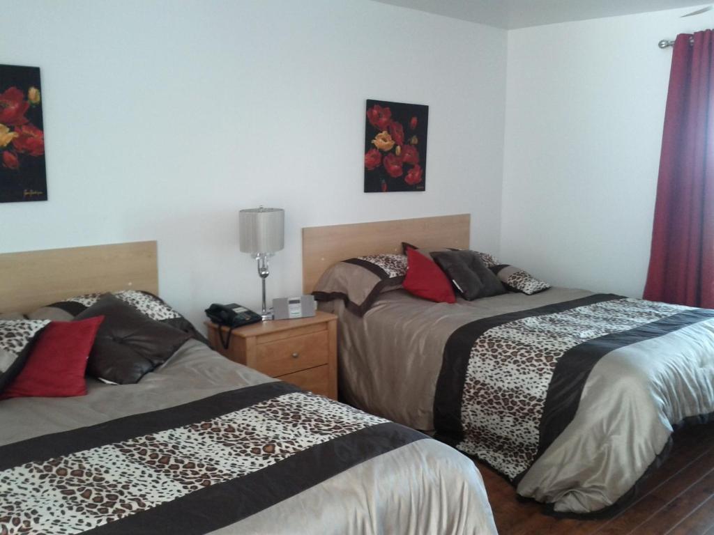 Motel Lac St-Jean Chambord Rom bilde